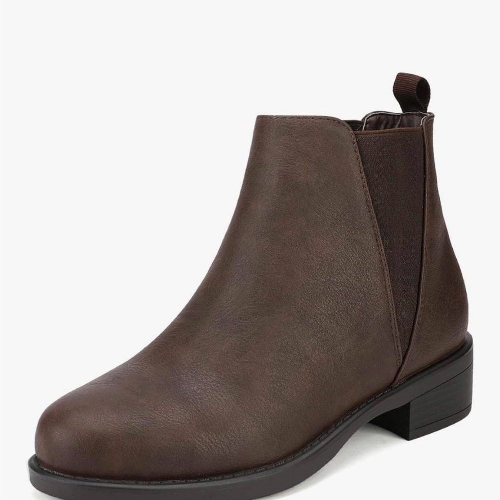 Dream Pairs Dark Brown Ankle Boots - Picture 9 of 9